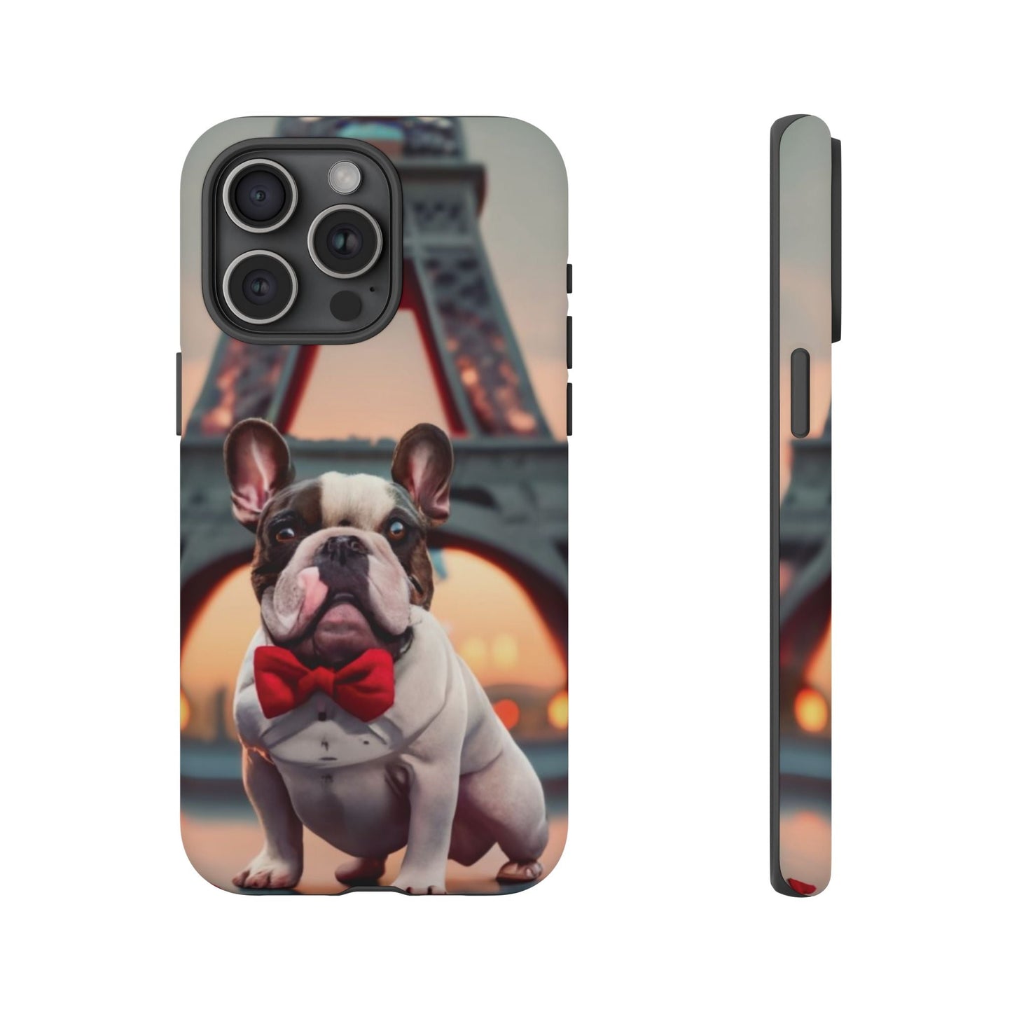 French Bull Dog in Paris Cell Phone Tough Case - Ruppy's Creations