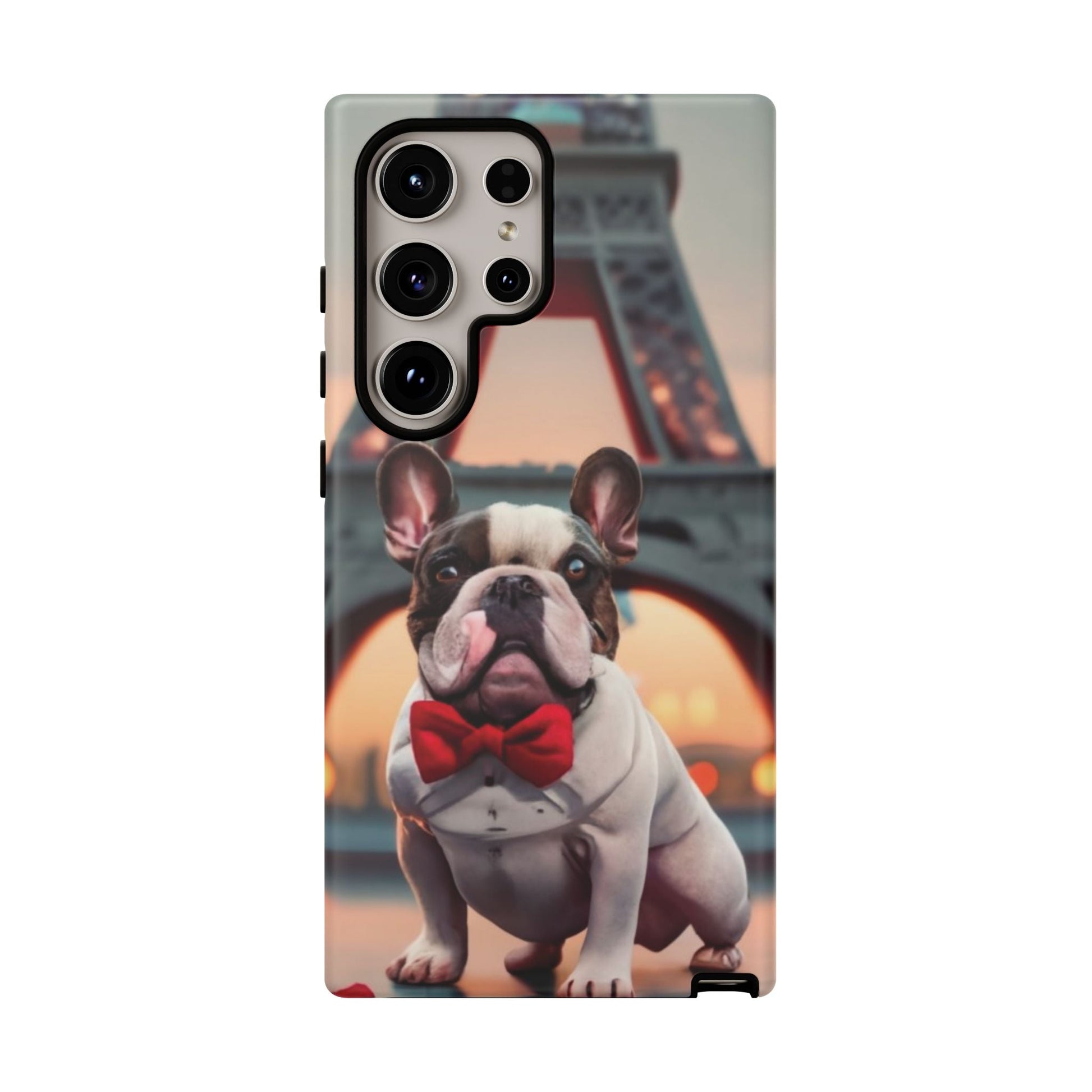 French Bull Dog in Paris Cell Phone Tough Case - Ruppy's Creations