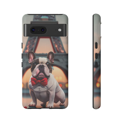 French Bull Dog in Paris Cell Phone Tough Case - Ruppy's Creations