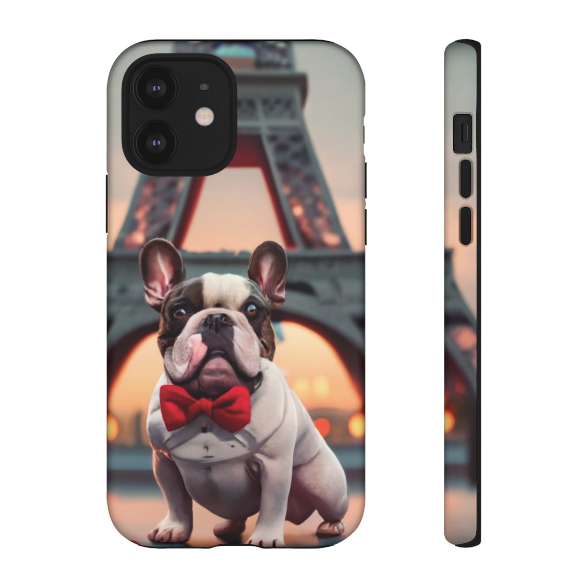 French Bull Dog in Paris Cell Phone Tough Case - Ruppy's Creations