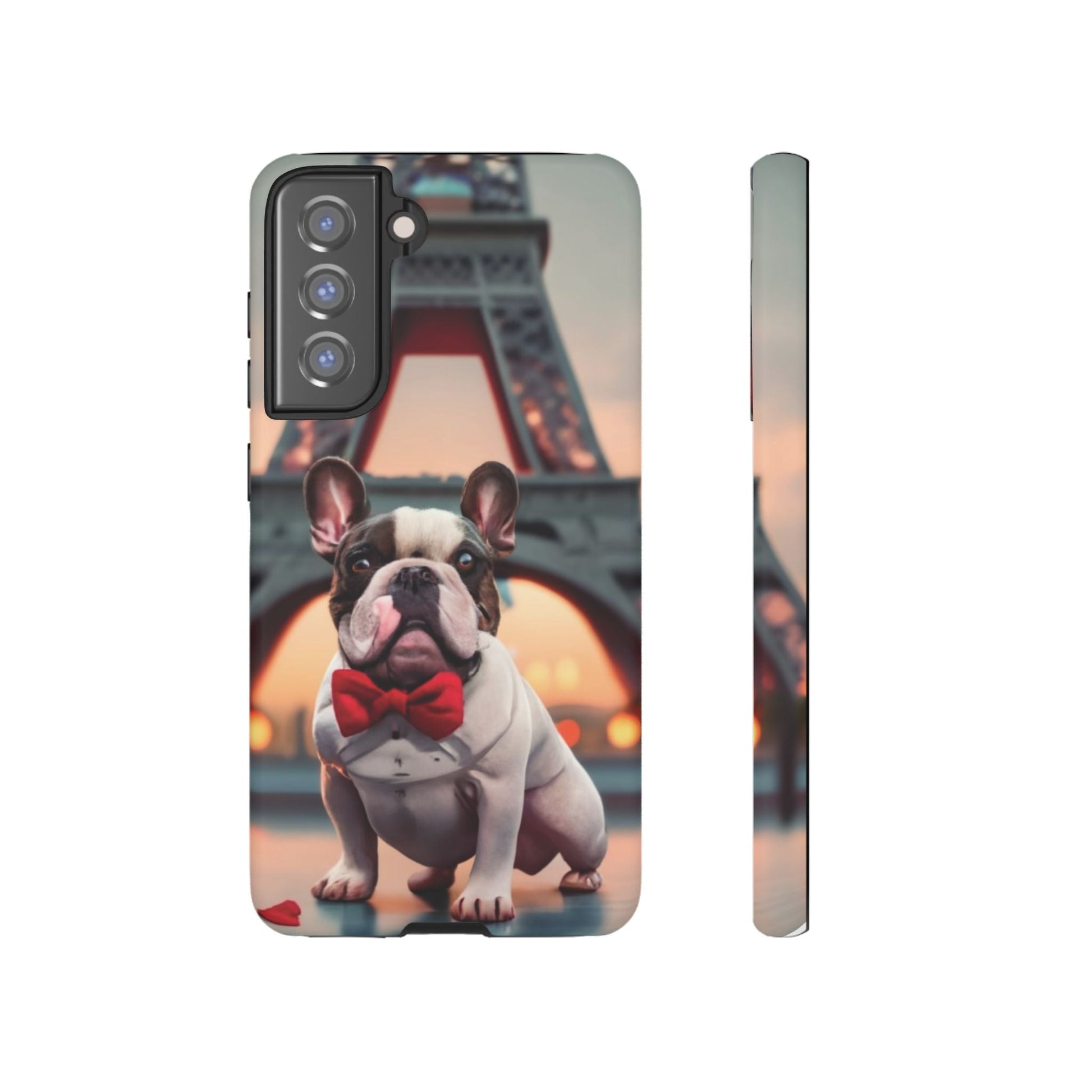 French Bull Dog in Paris Cell Phone Tough Case - Ruppy's Creations