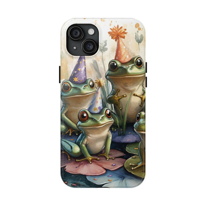 Frog Party Tough iPhone Case - Ruppy's Creations