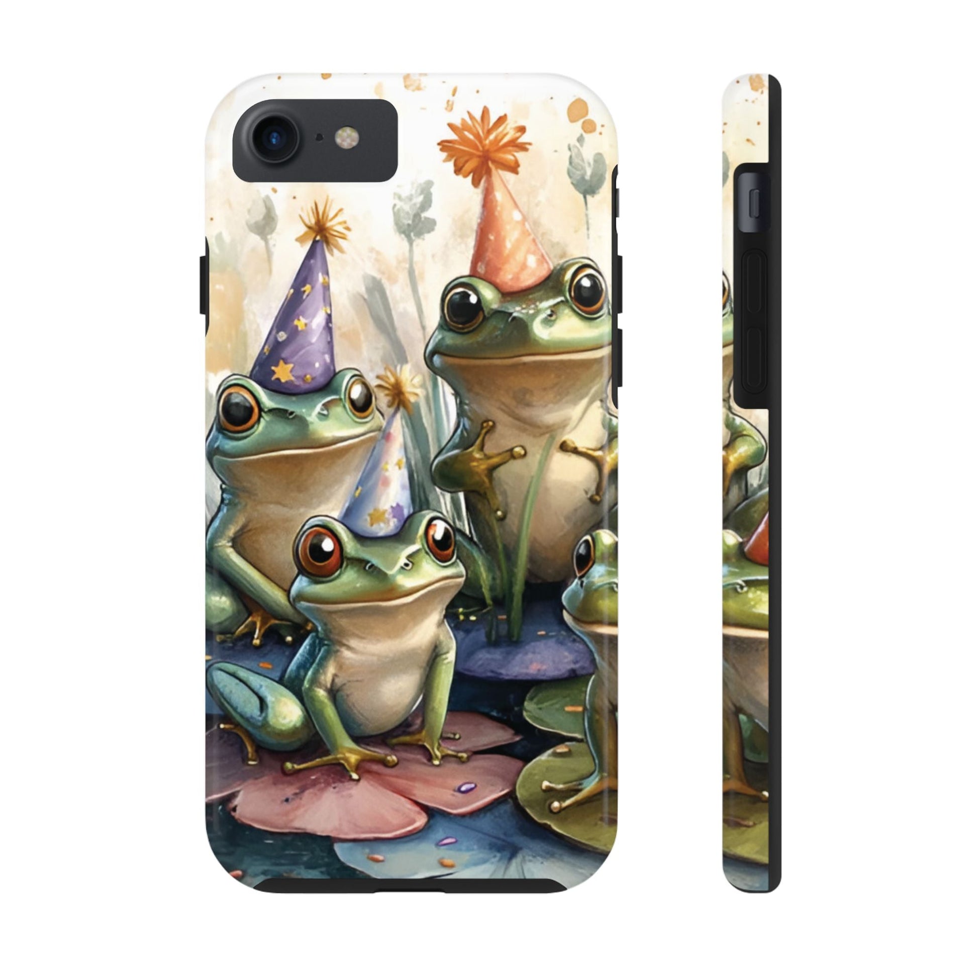 Frog Party Tough iPhone Case - Ruppy's Creations