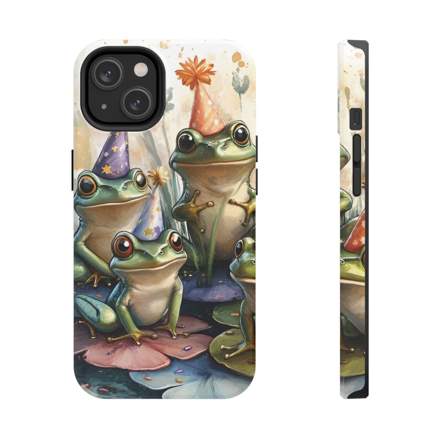 Frog Party Tough iPhone Case - Ruppy's Creations