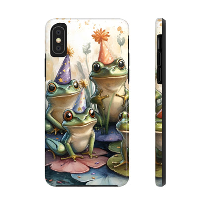 Frog Party Tough iPhone Case - Ruppy's Creations