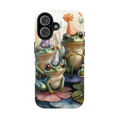 Frog Party Tough iPhone Case - Ruppy's Creations