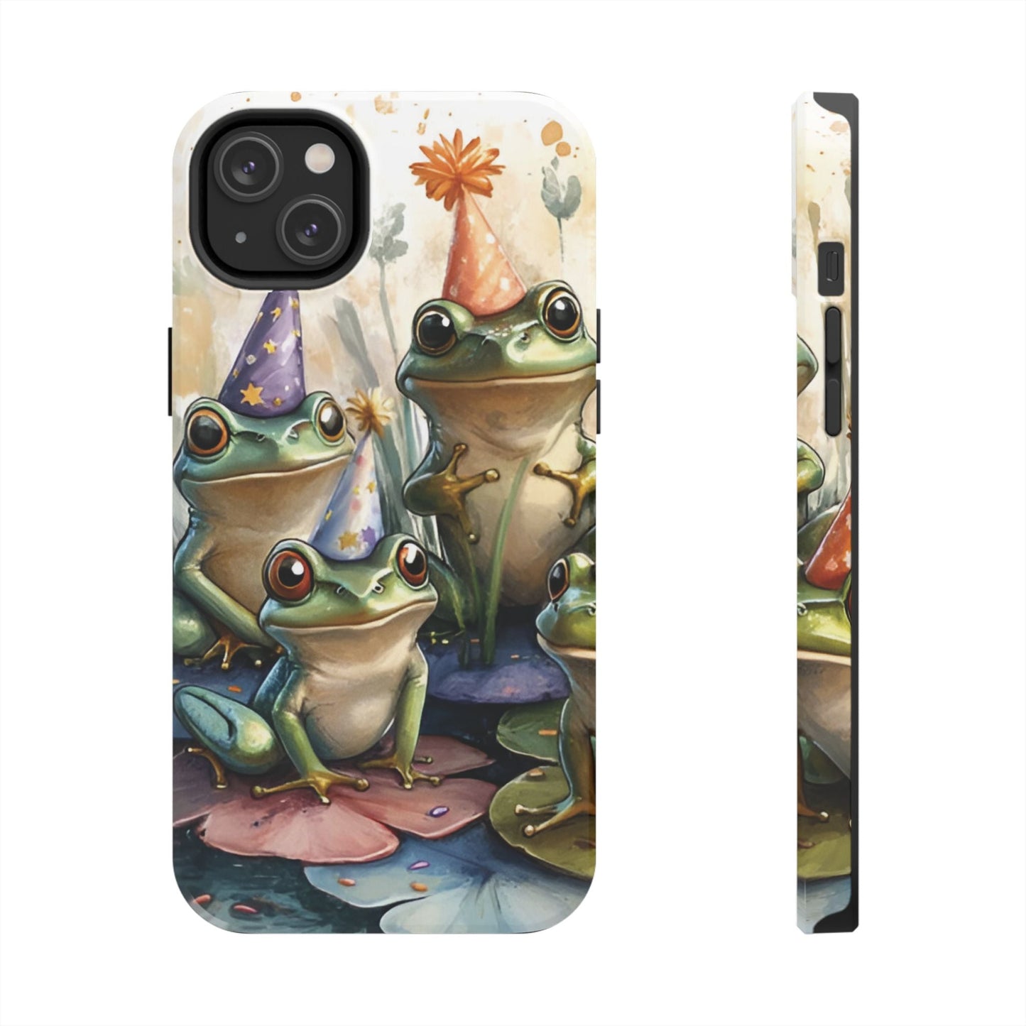 Frog Party Tough iPhone Case - Ruppy's Creations