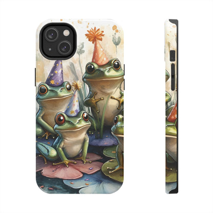 Frog Party Tough iPhone Case - Ruppy's Creations