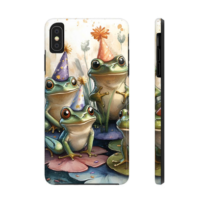 Frog Party Tough iPhone Case - Ruppy's Creations