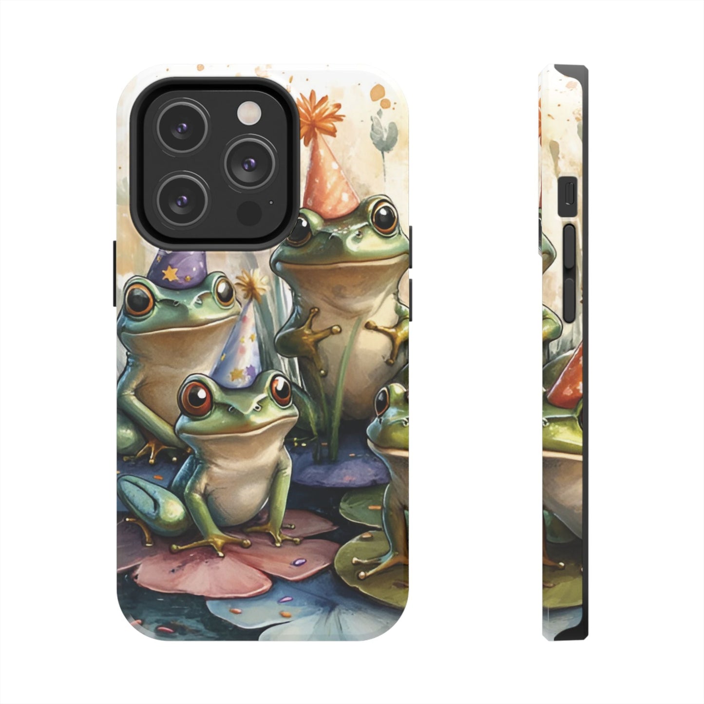 Frog Party Tough iPhone Case - Ruppy's Creations