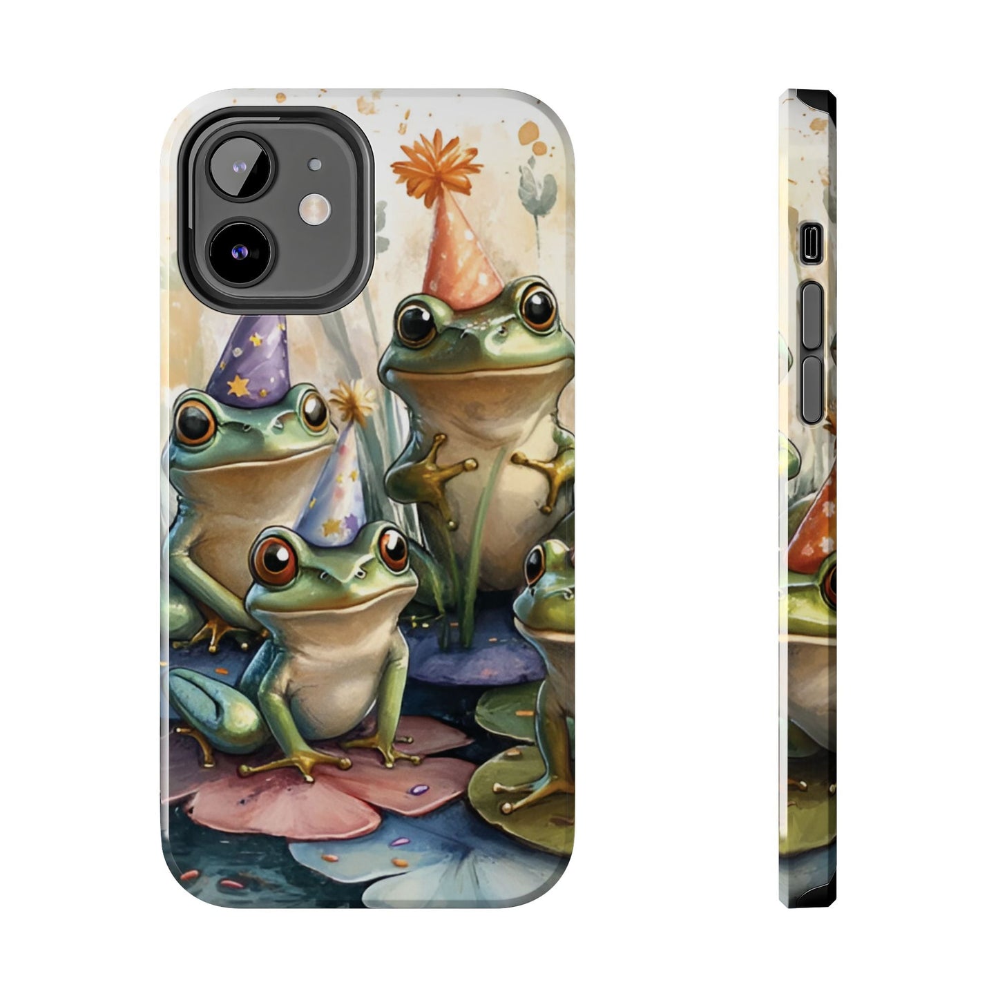 Frog Party Tough iPhone Case - Ruppy's Creations