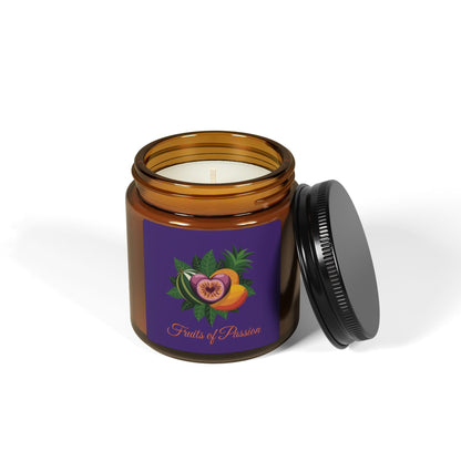 Fruits of Passion Scented Soy Candle 4oz. - Ruppy's Creations