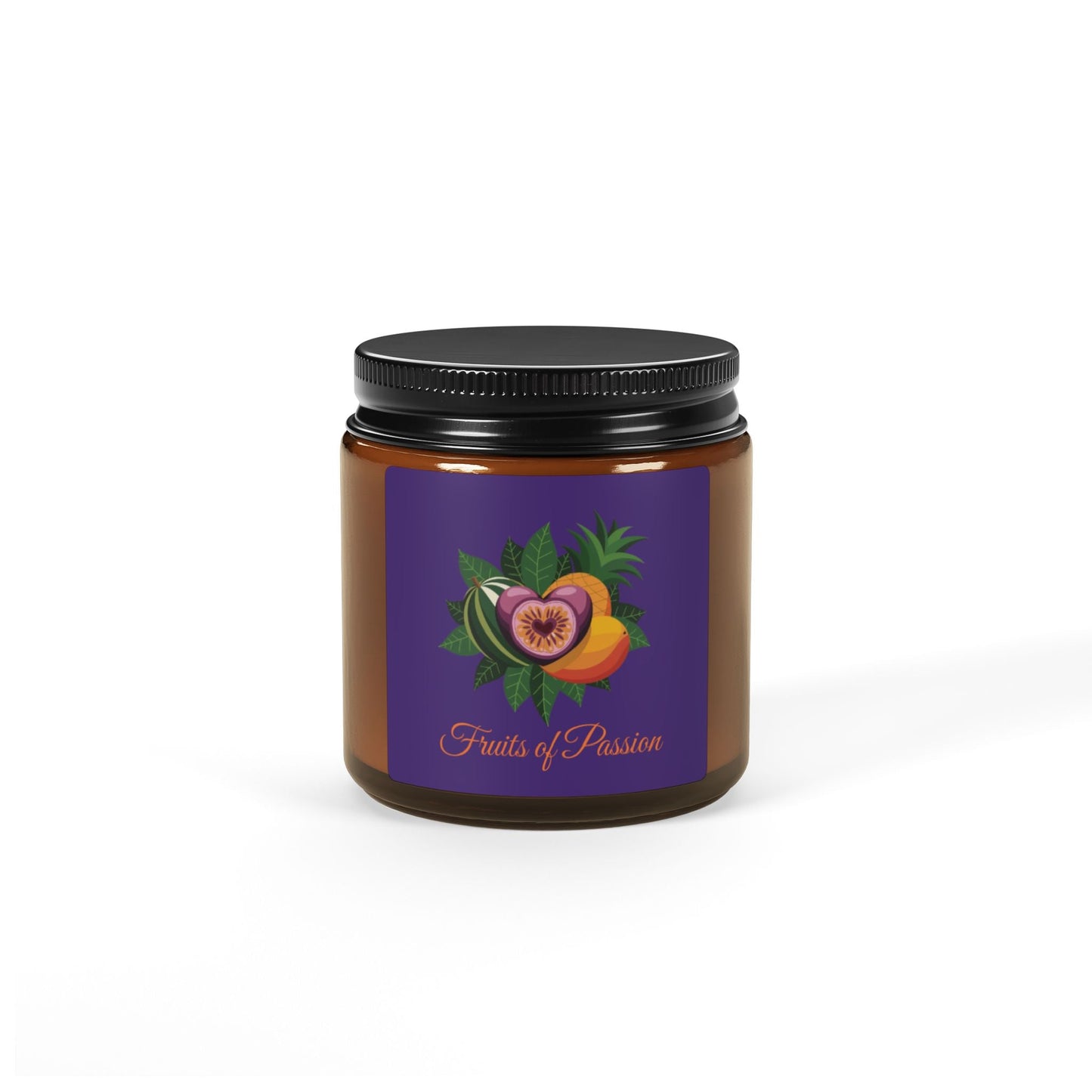 Fruits of Passion Scented Soy Candle 4oz. - Ruppy's Creations