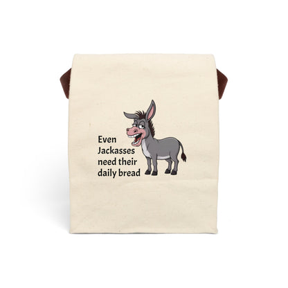 Funny Donkey Canvas Lunch Bag - Ruppy's Creations