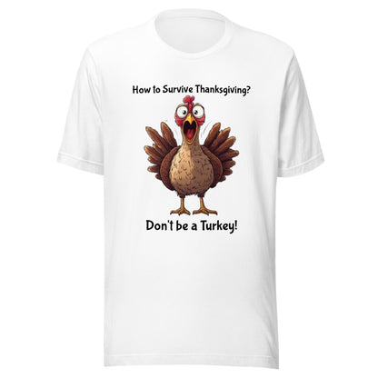 Funny Thanksgiving Survival T-shirt - Ruppy's Creations