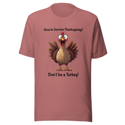 Funny Thanksgiving Survival T-shirt - Ruppy's Creations