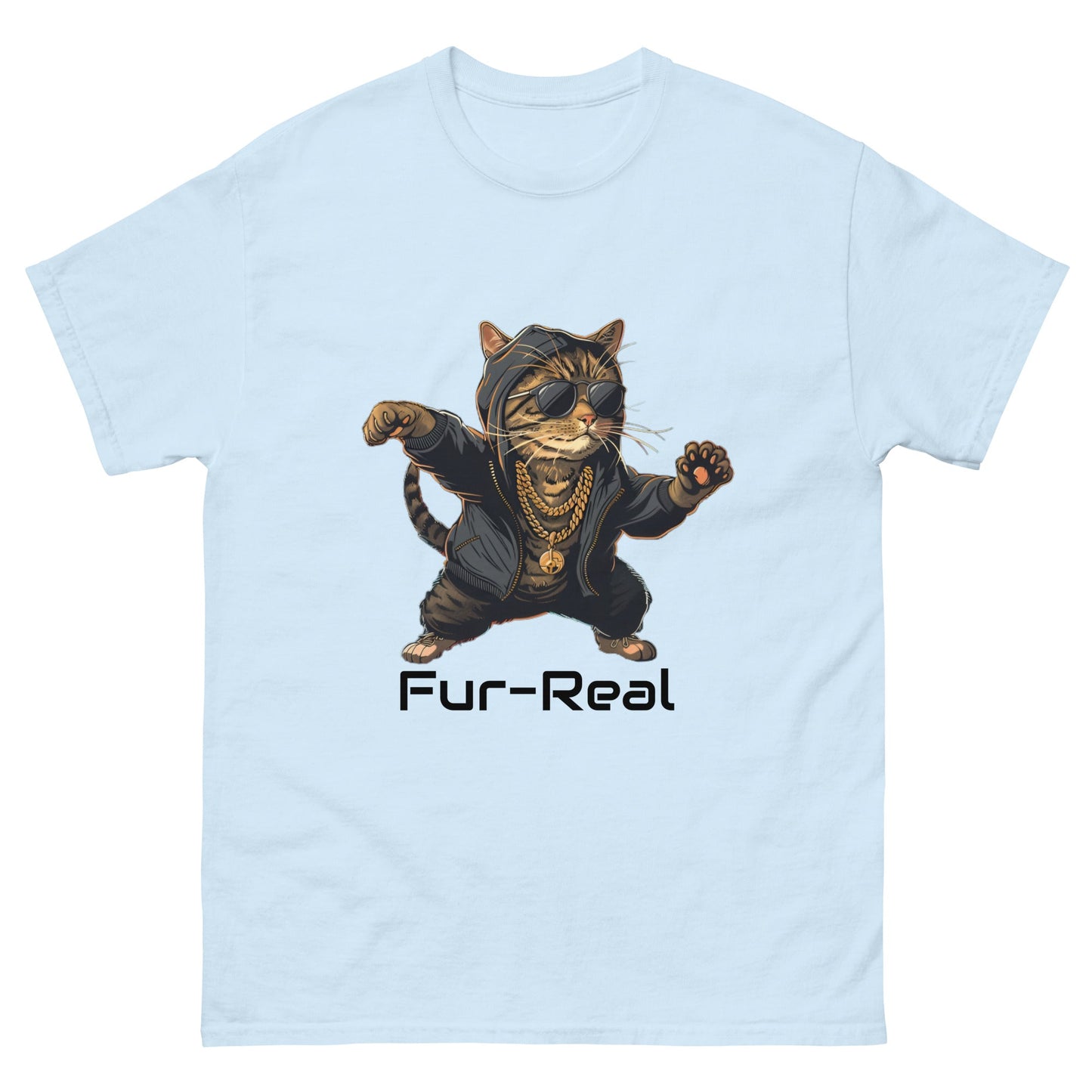 Fur-Real Rap Cat Men's Tee - Ruppy's Creations