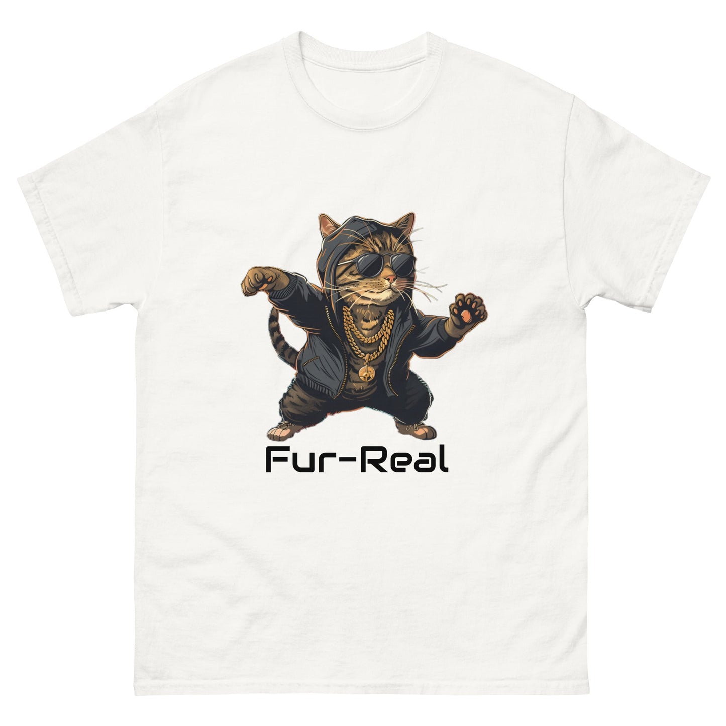 Fur-Real Rap Cat Men's Tee - Ruppy's Creations