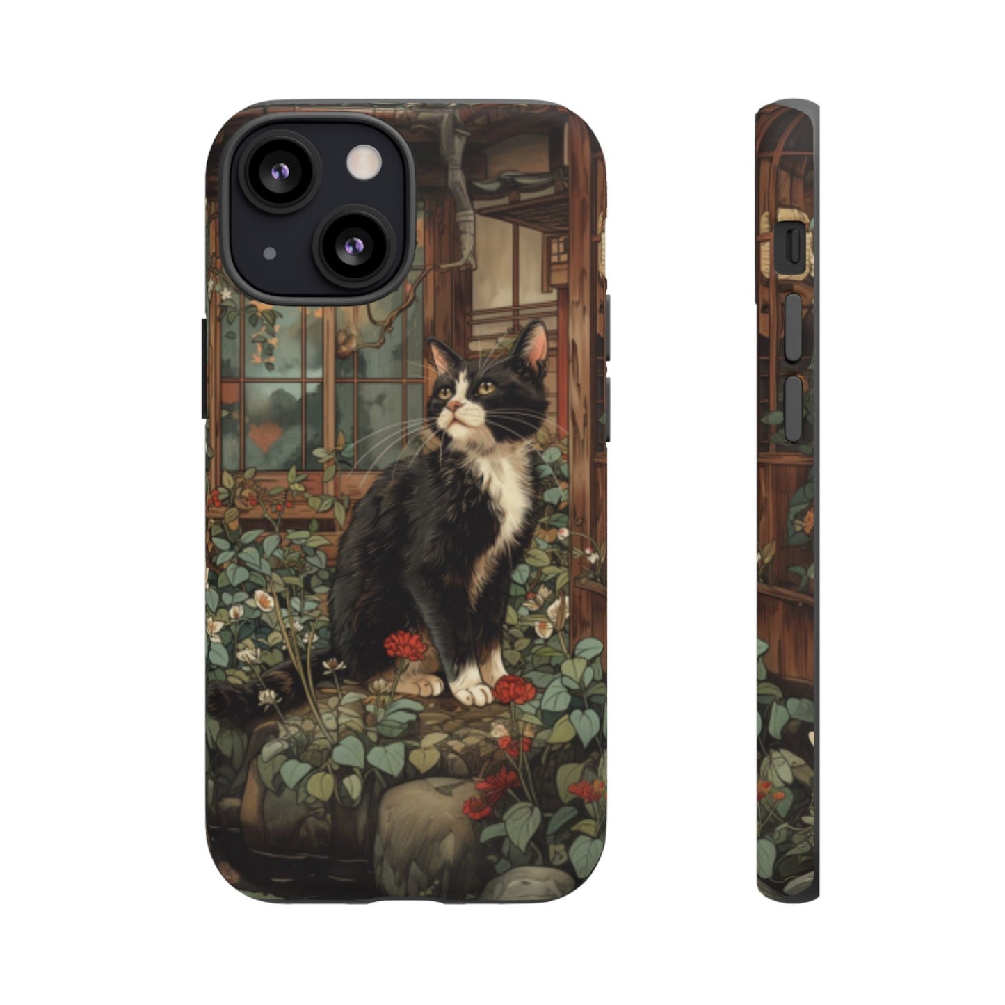 Garden Cat Tough Cell Case - Ruppy's Creations