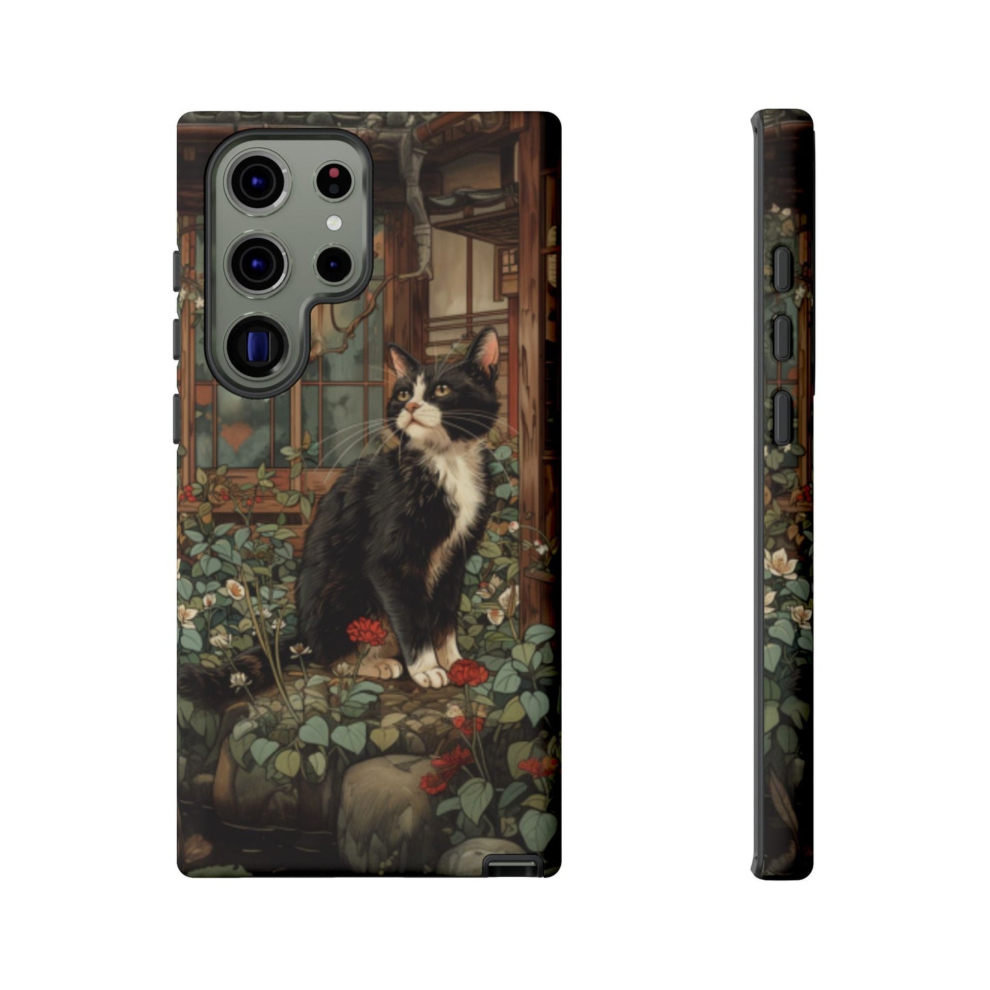 Garden Cat Tough Cell Case - Ruppy's Creations