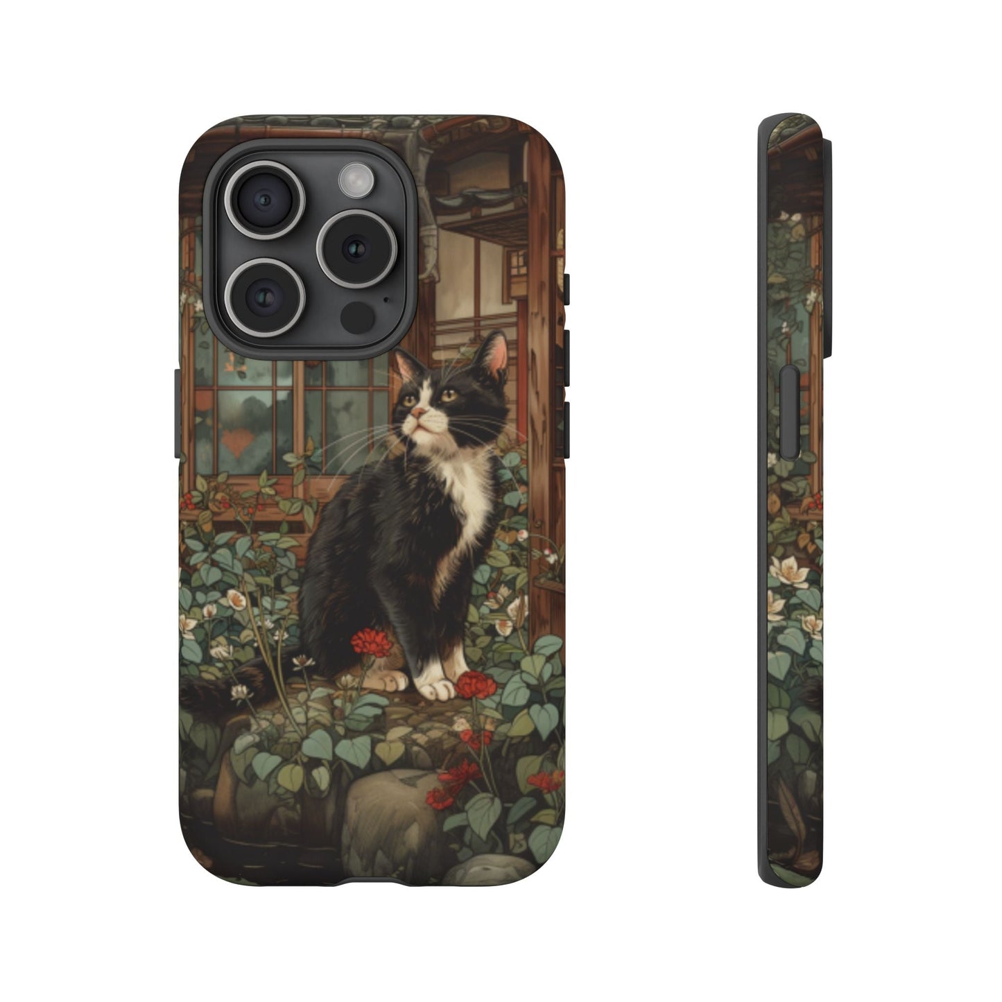 Garden Cat Tough Cell Case - Ruppy's Creations