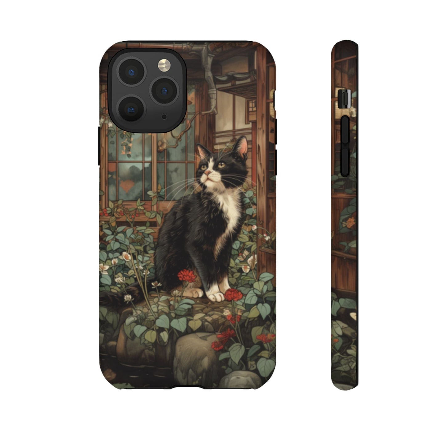 Garden Cat Tough Cell Case - Ruppy's Creations