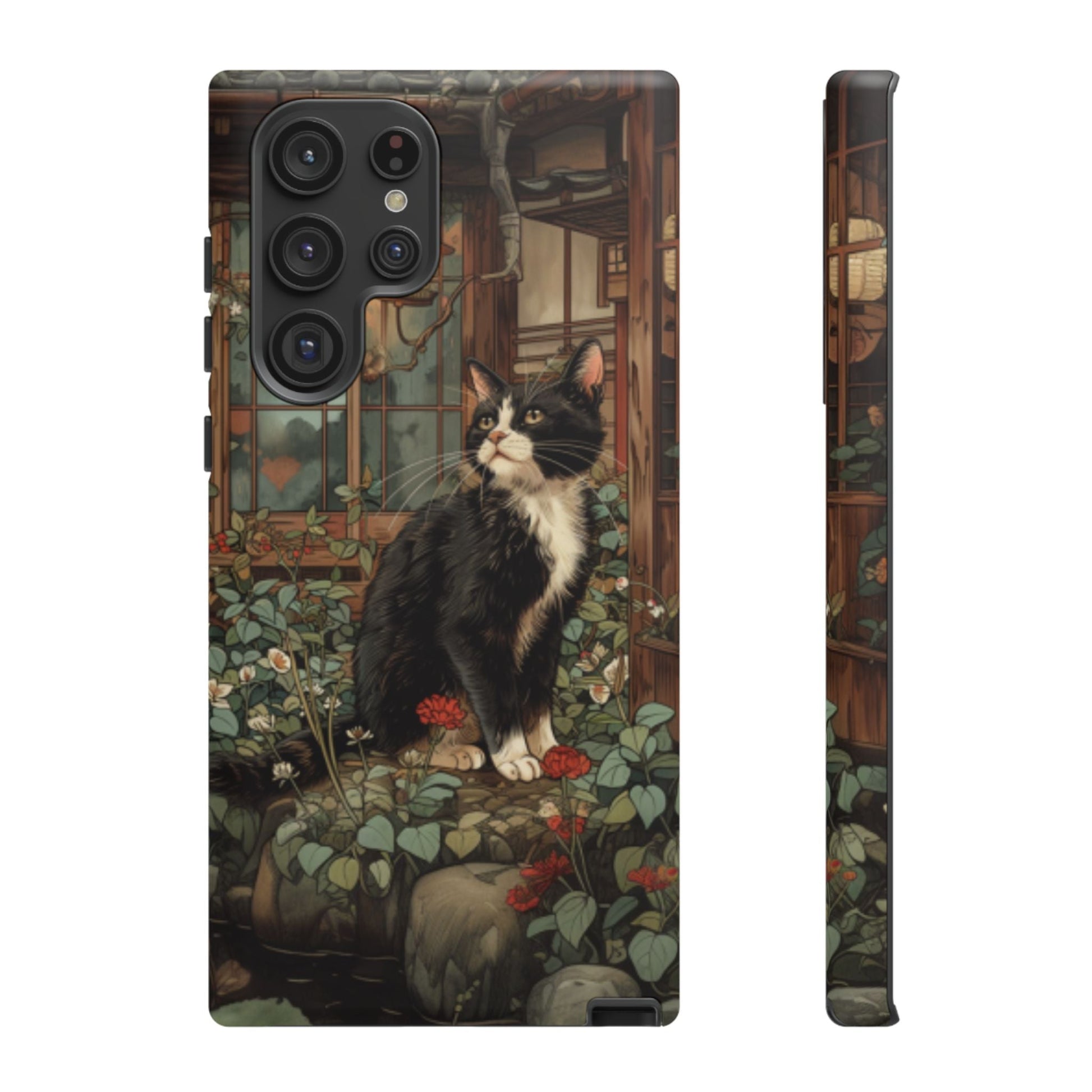 Garden Cat Tough Cell Case - Ruppy's Creations