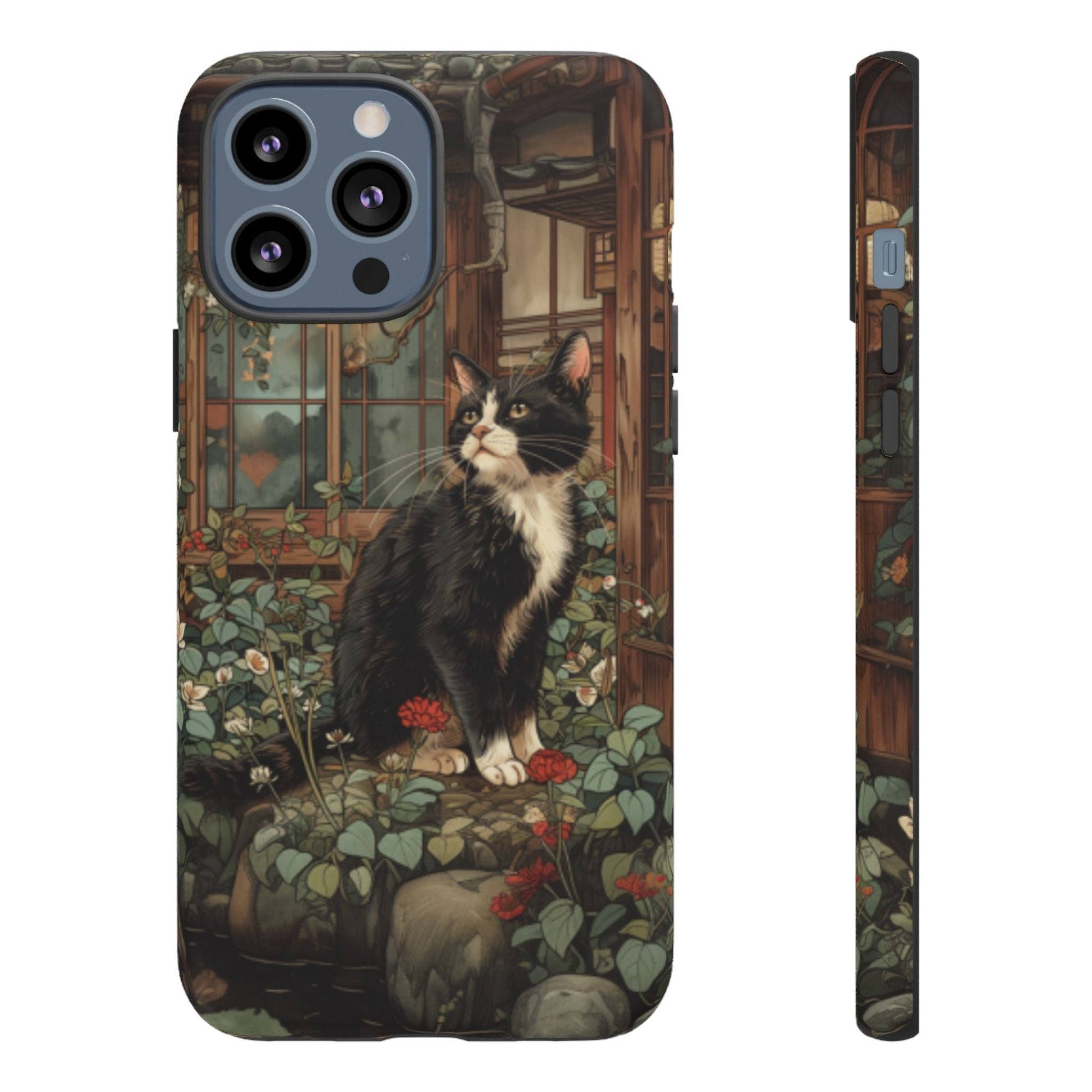 Garden Cat Tough Cell Case - Ruppy's Creations