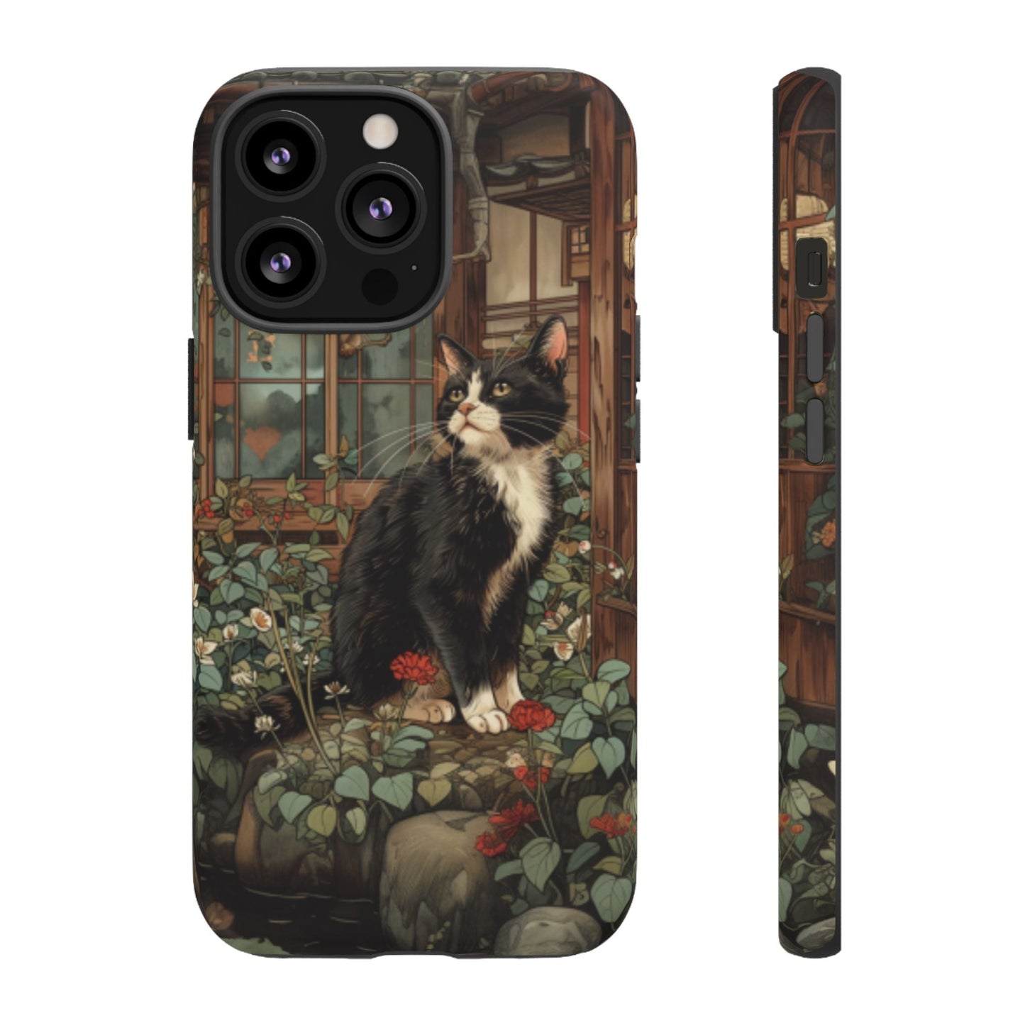 Garden Cat Tough Cell Case - Ruppy's Creations