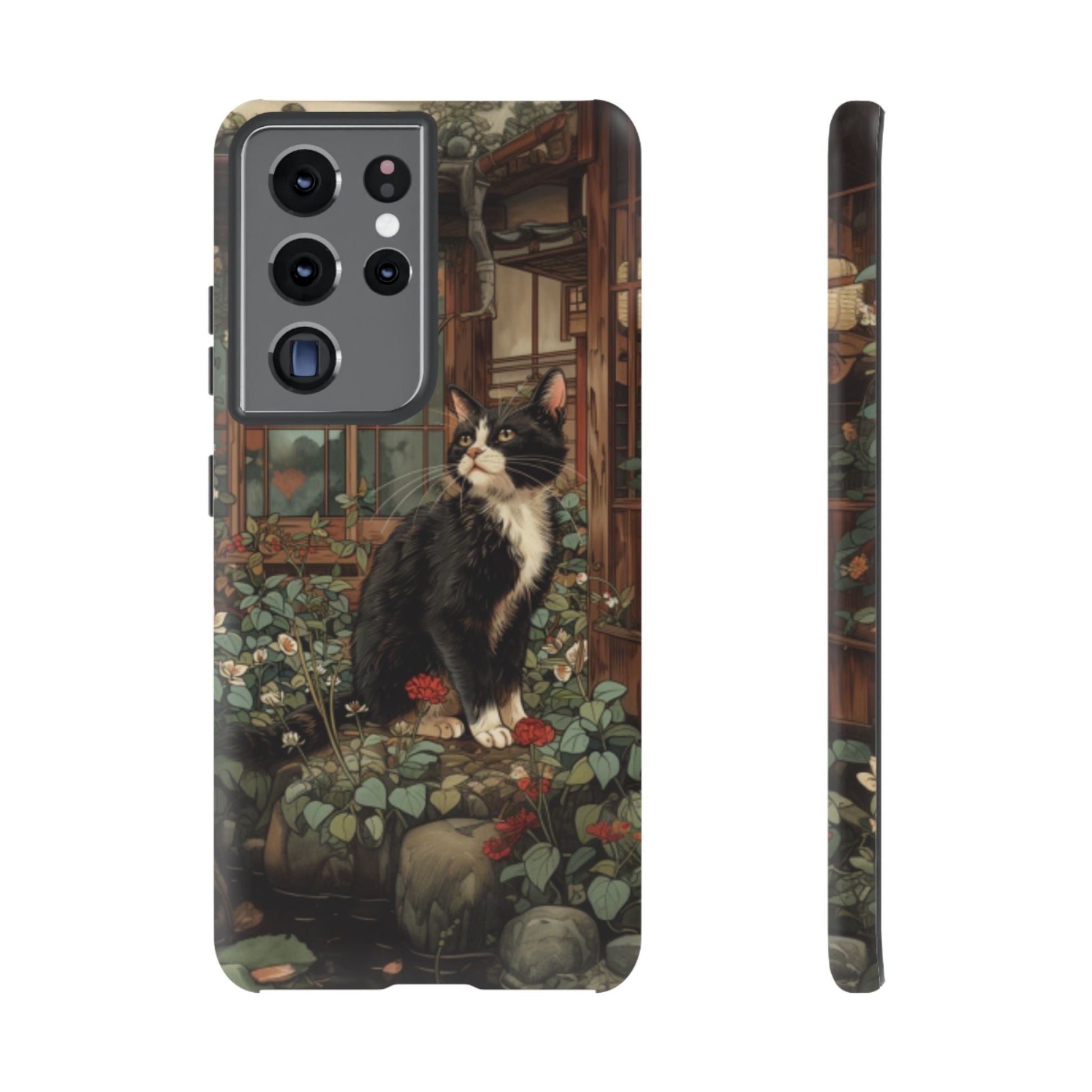 Garden Cat Tough Cell Case - Ruppy's Creations