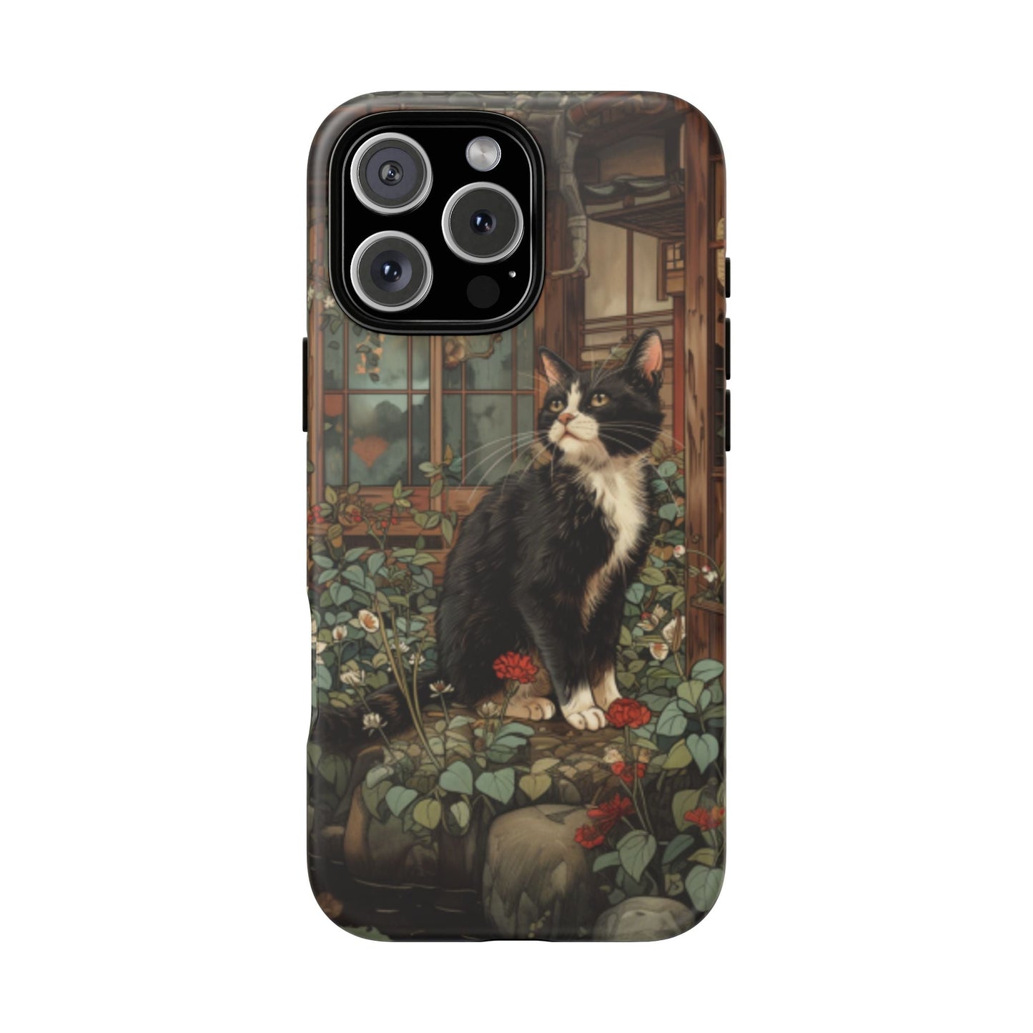 Garden Cat Tough Cell Case - Ruppy's Creations