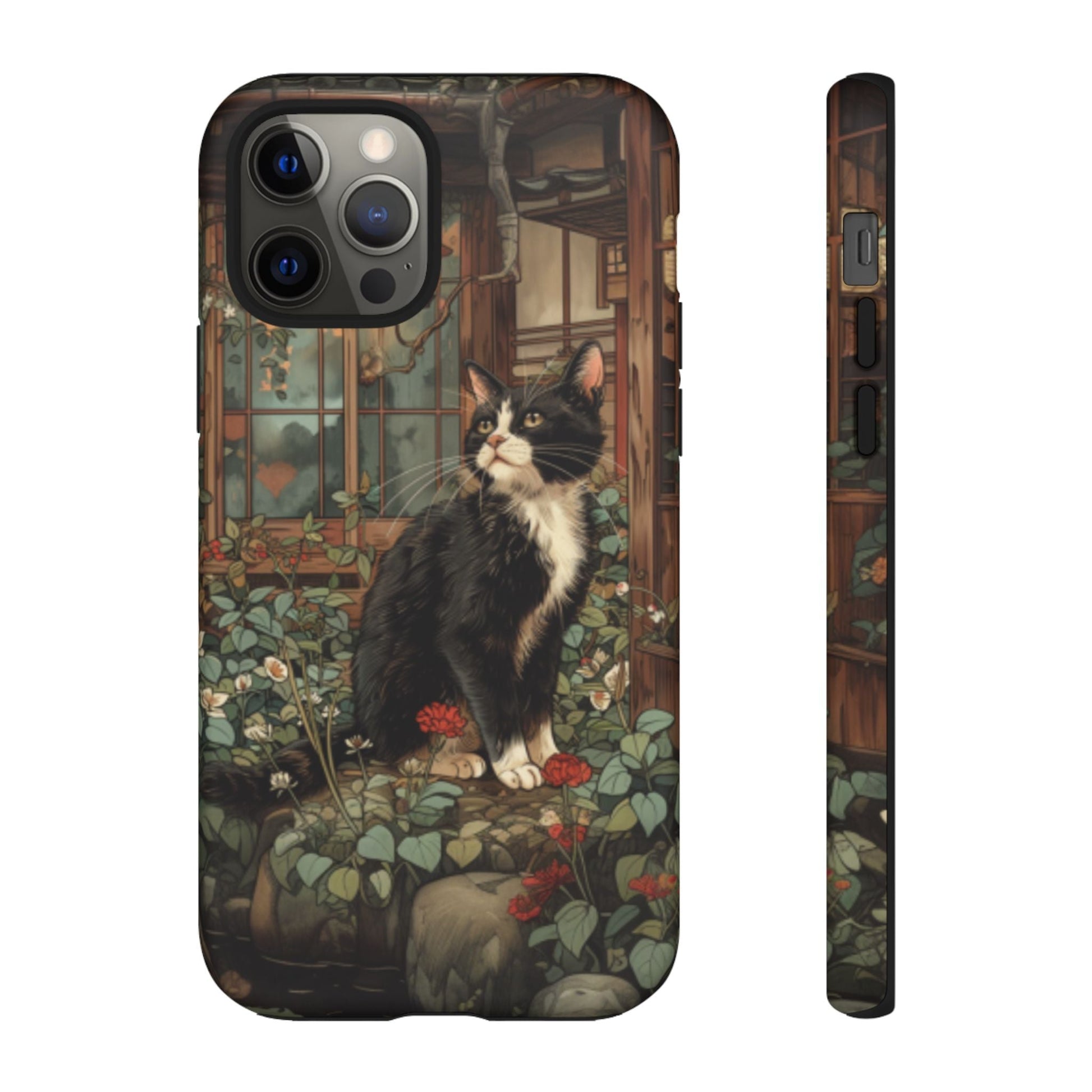 Garden Cat Tough Cell Case - Ruppy's Creations