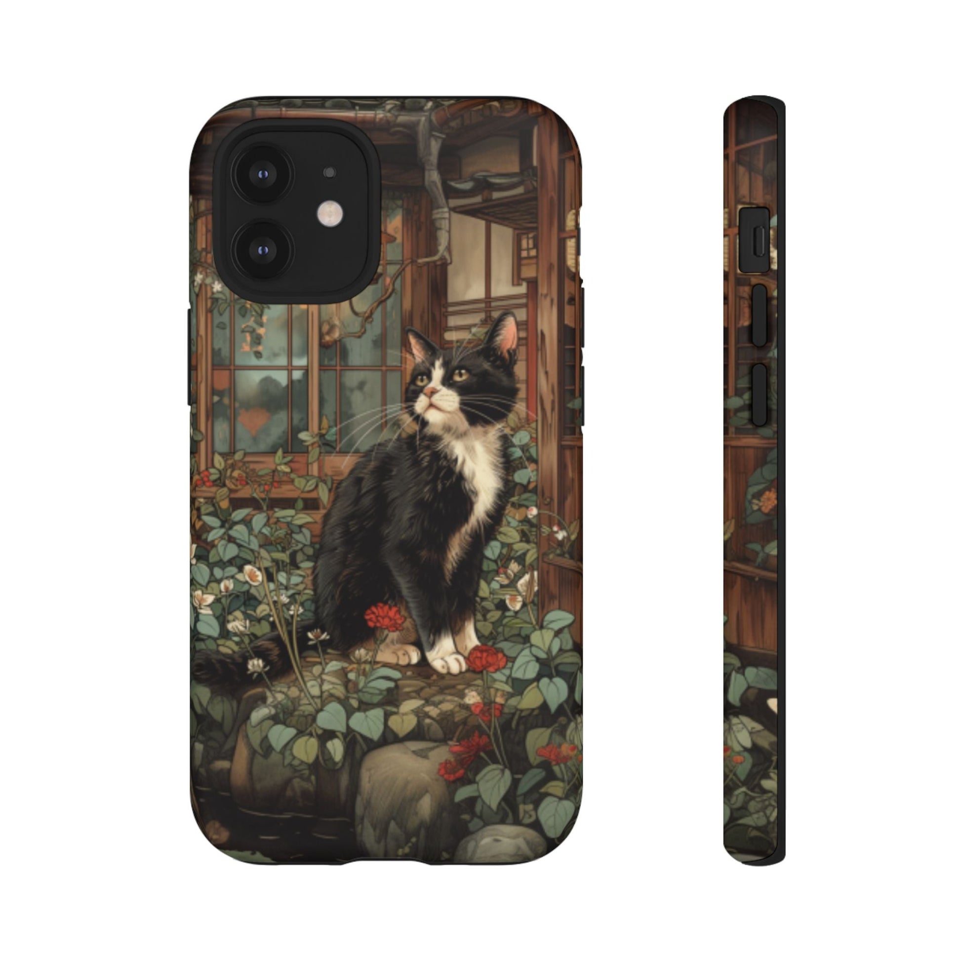 Garden Cat Tough Cell Case - Ruppy's Creations