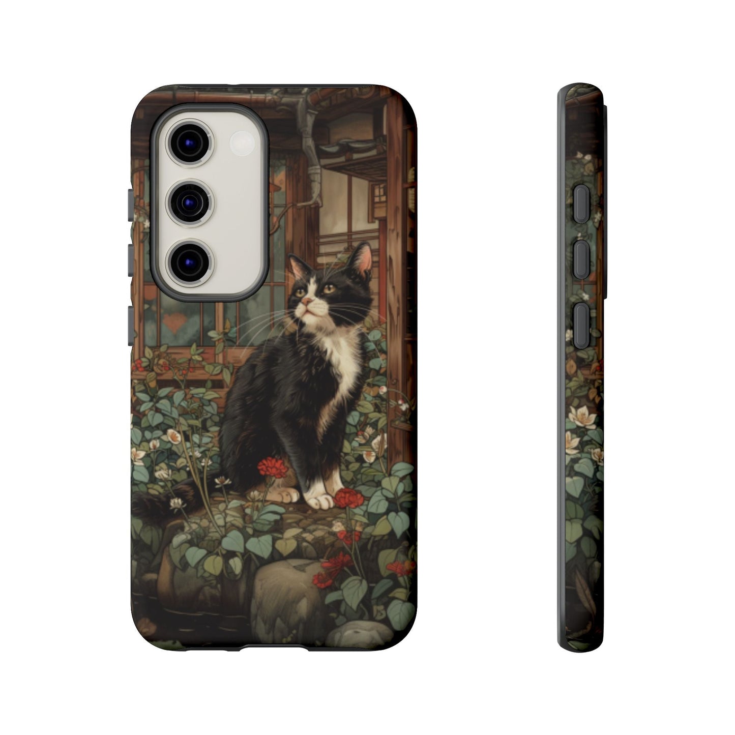 Garden Cat Tough Cell Case - Ruppy's Creations