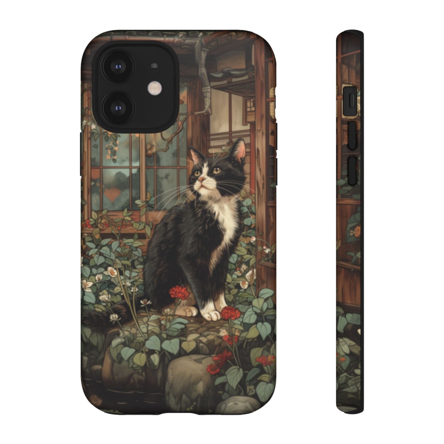 Garden Cat Tough Cell Case - Ruppy's Creations