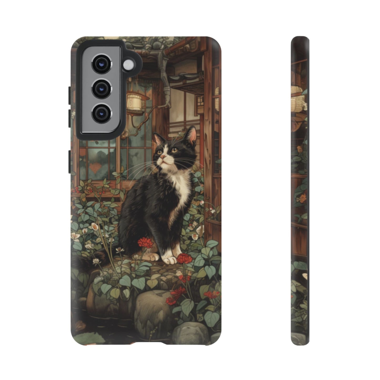 Garden Cat Tough Cell Case - Ruppy's Creations