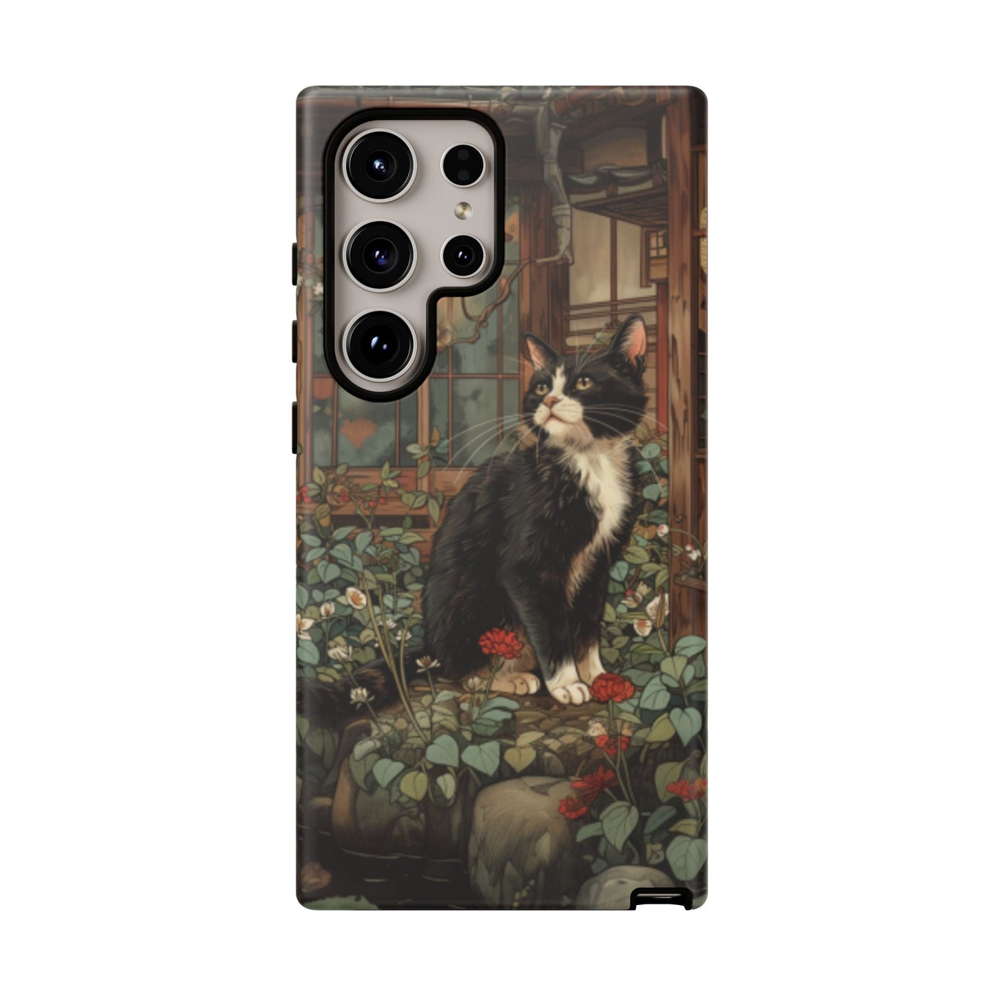 Garden Cat Tough Cell Case - Ruppy's Creations