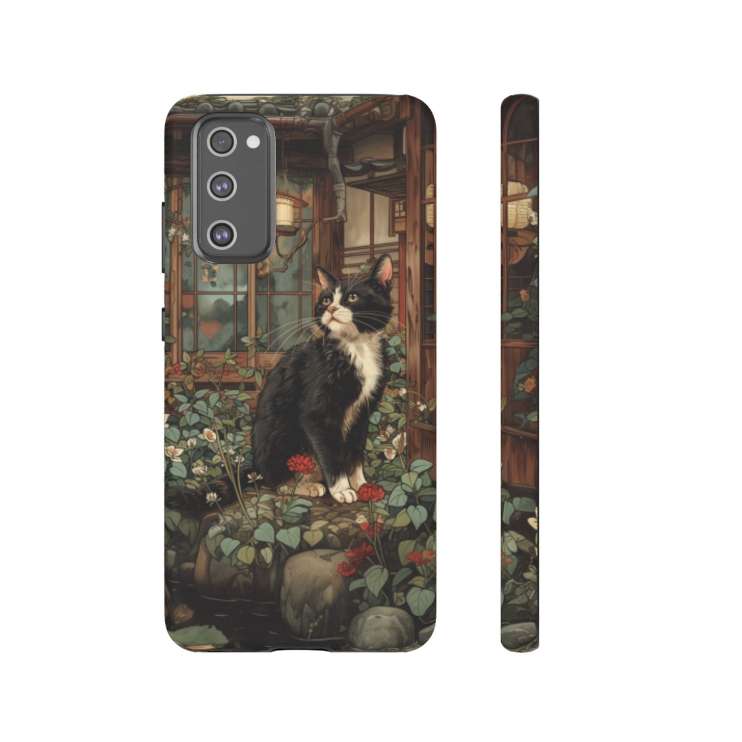 Garden Cat Tough Cell Case - Ruppy's Creations