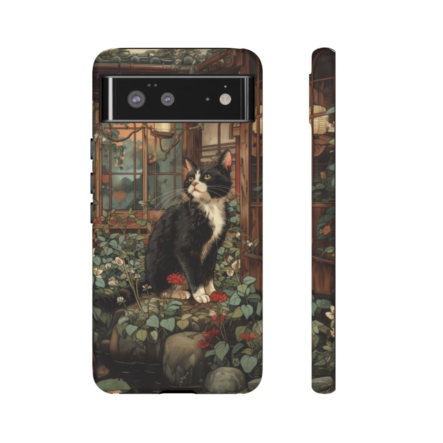 Garden Cat Tough Cell Case - Ruppy's Creations