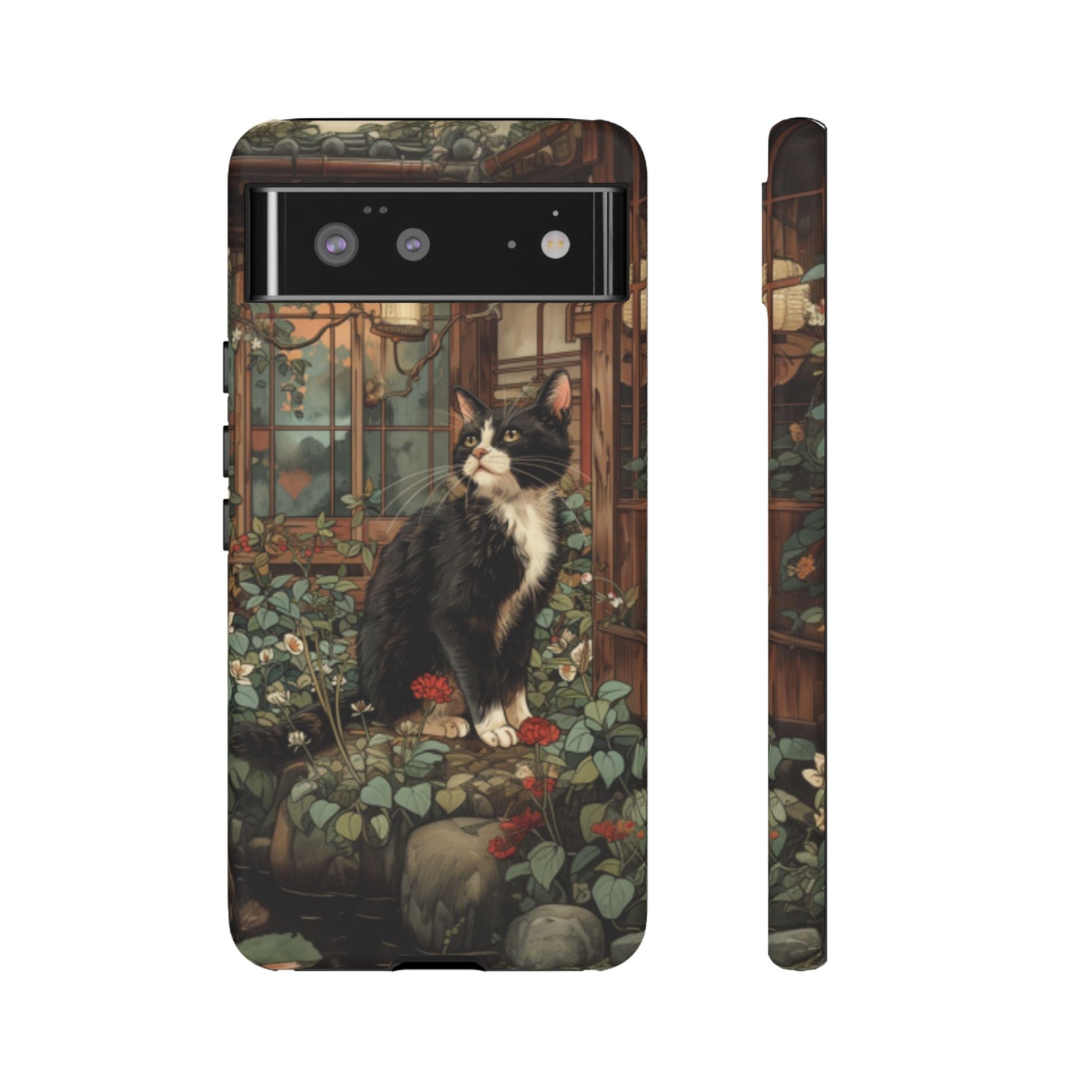 Garden Cat Tough Cell Case - Ruppy's Creations