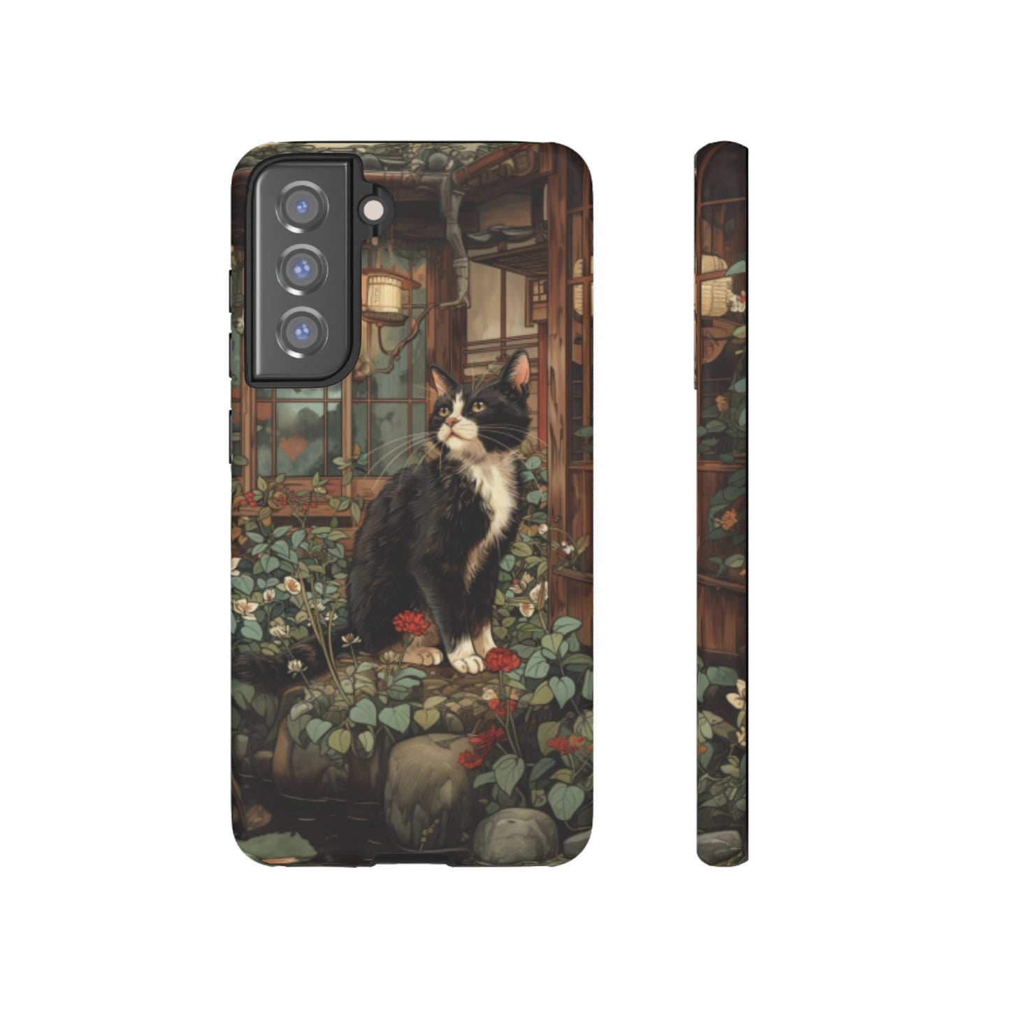 Garden Cat Tough Cell Case - Ruppy's Creations