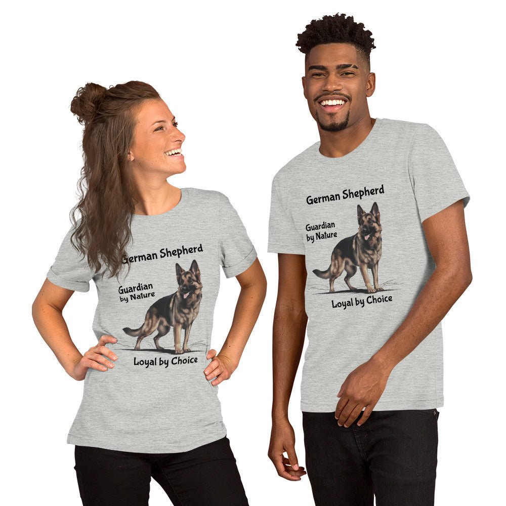 German Shepherd Loyal Unisex t-shirt - Ruppy's Creations