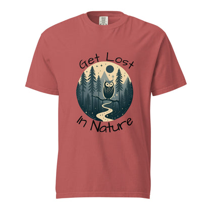 Get Lost in Nature Unisex Heavyweight T-shirt - Ruppy's Creations