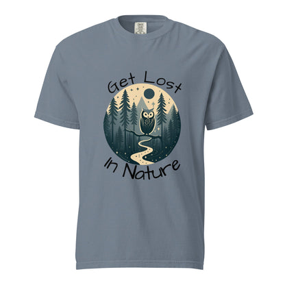 Get Lost in Nature Unisex Heavyweight T-shirt - Ruppy's Creations