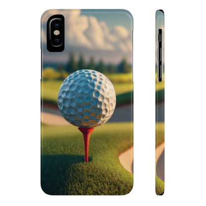 Golfers Slim Case for iphone - Ruppy's Creations