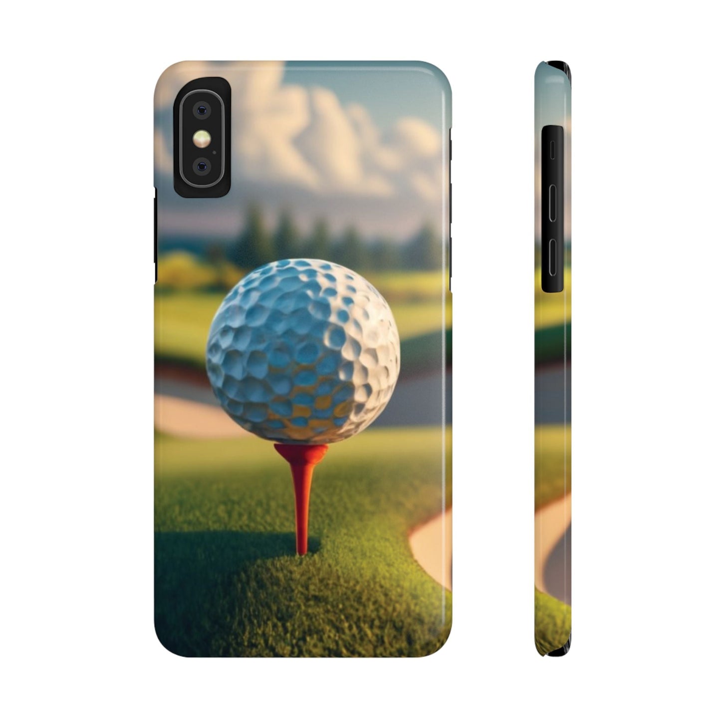 Golfers Slim Case for iphone - Ruppy's Creations