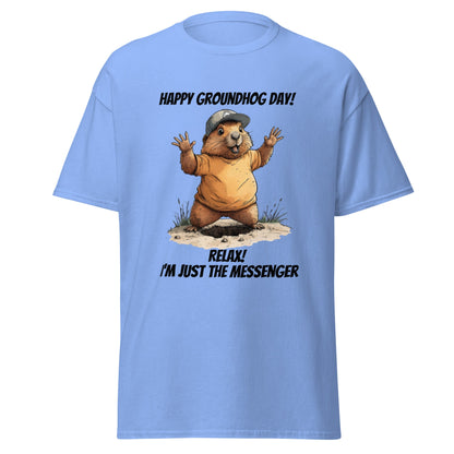 Groundhog Day Messenger Unisex T-shirt - Ruppy's Creations