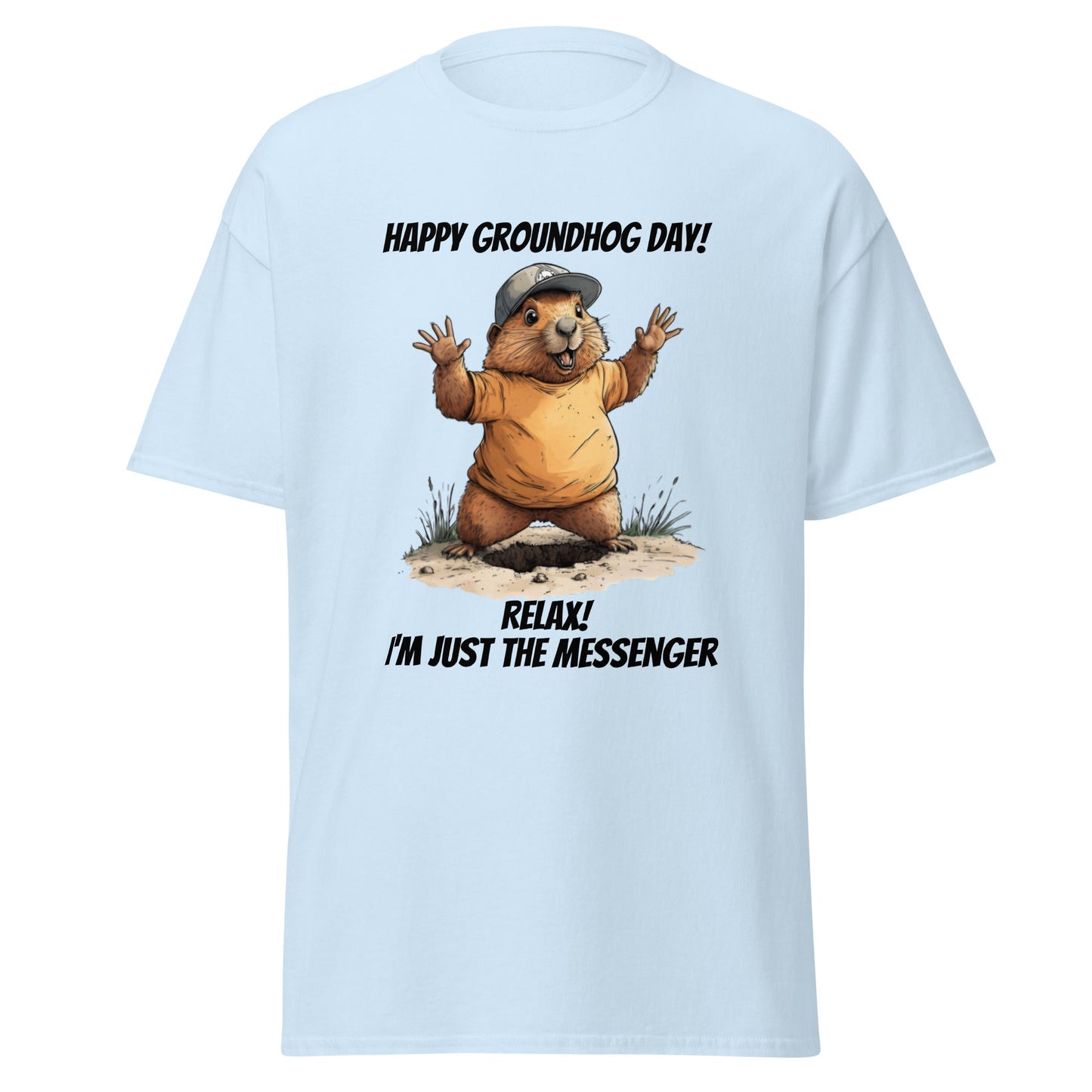 Groundhog Day Messenger Unisex T-shirt - Ruppy's Creations