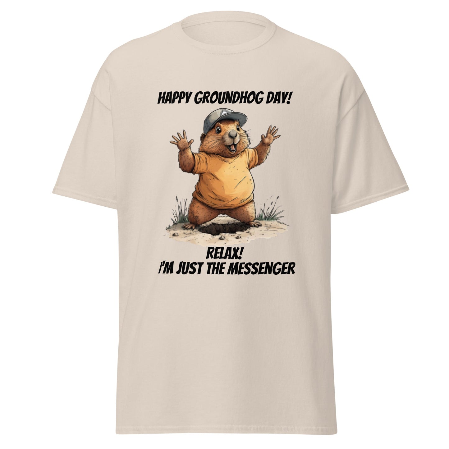 Groundhog Day Messenger Unisex T-shirt - Ruppy's Creations