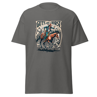 Guts and a Horse Men's classic tee (sizes up to 3x) - Ruppy's Creations